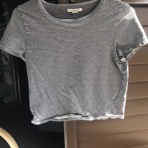 AMERICAN EAGLE checkered short shirt